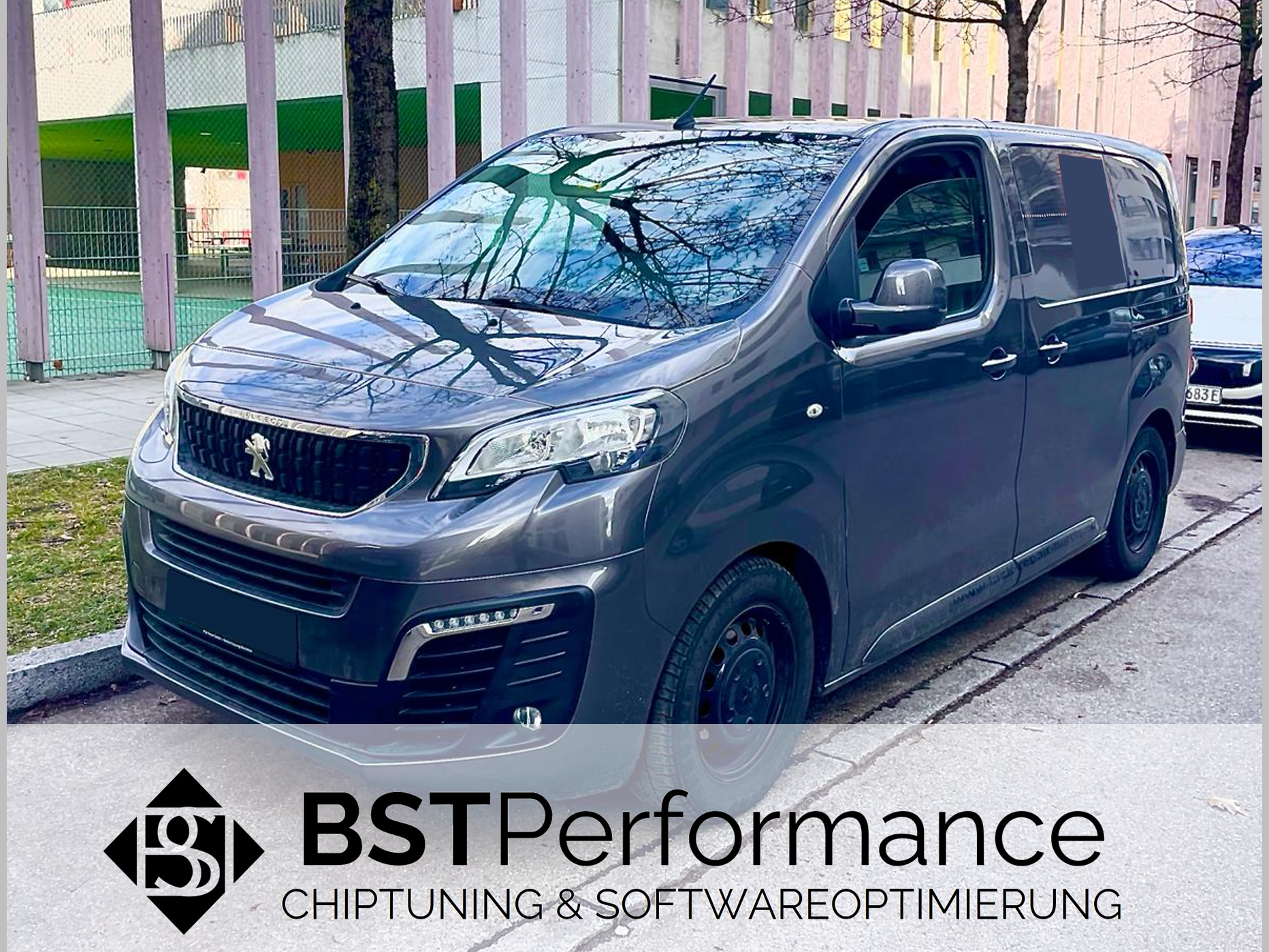 Peugeot Expert; Chiptuning München; Leistungssteigerung; Stage 1; SCR- / Harnstoff- / NOX / AGR Ventil / DPF Deaktivierung; Start-Stop Off