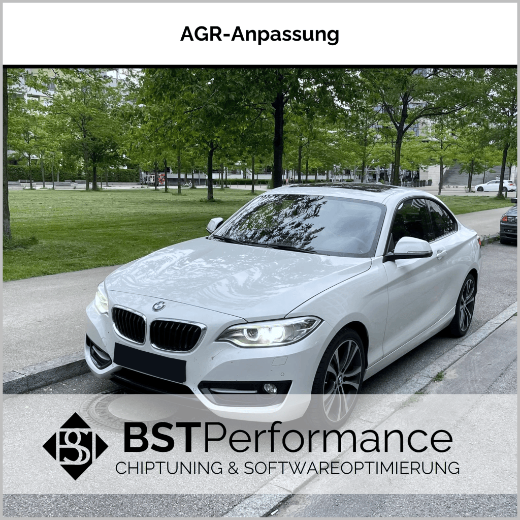 BMW 220d; Chiptuning München; Leistungssteigerung; Stage 1; SCR- /Harnstoff- / NOX Off / AGR Off / DPF Deaktivierung; Start-Stop Off