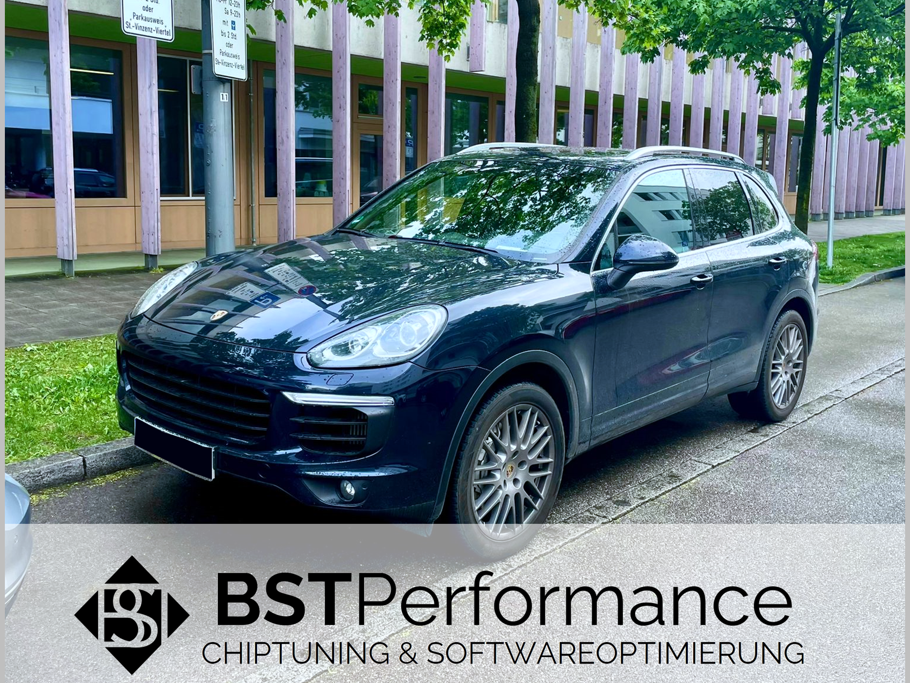 Porsche Cayenne 3.0d, 958, 92A; Chiptuning München; Leistungssteigerung; Stage 1; SCR- / Harnstoff- / NOX / AGR Ventil / DPF Deaktivierung; Start-Stop Off