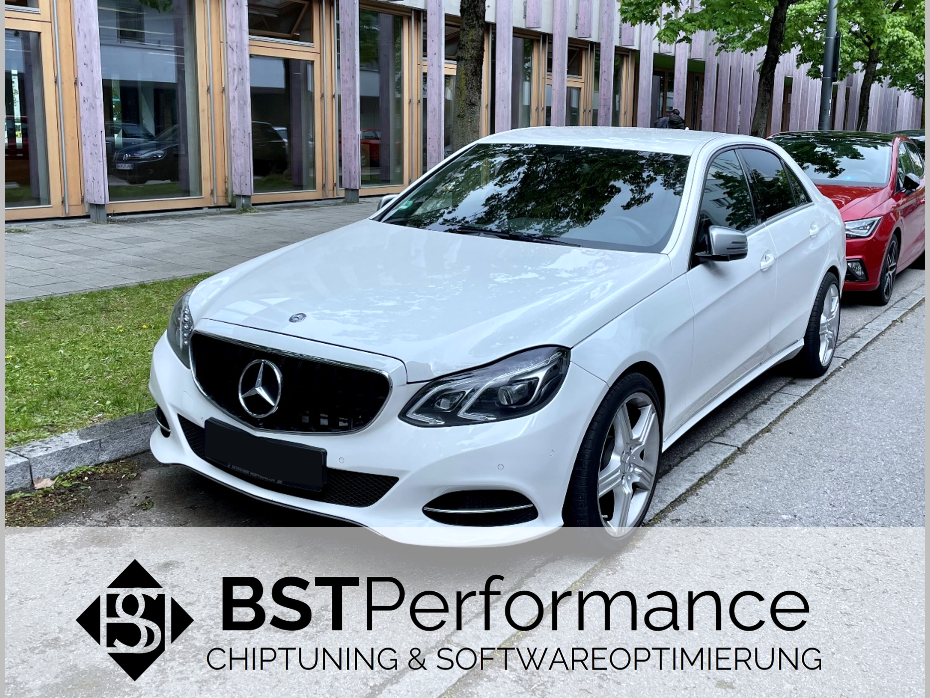 Mercedes Benz E 200d W212 W213; Chiptuning München; Leistungssteigerung; Stage 1; SCR- / Harnstoff- / NOX / AGR Ventil / DPF Deaktivierung; Start-Stop Off