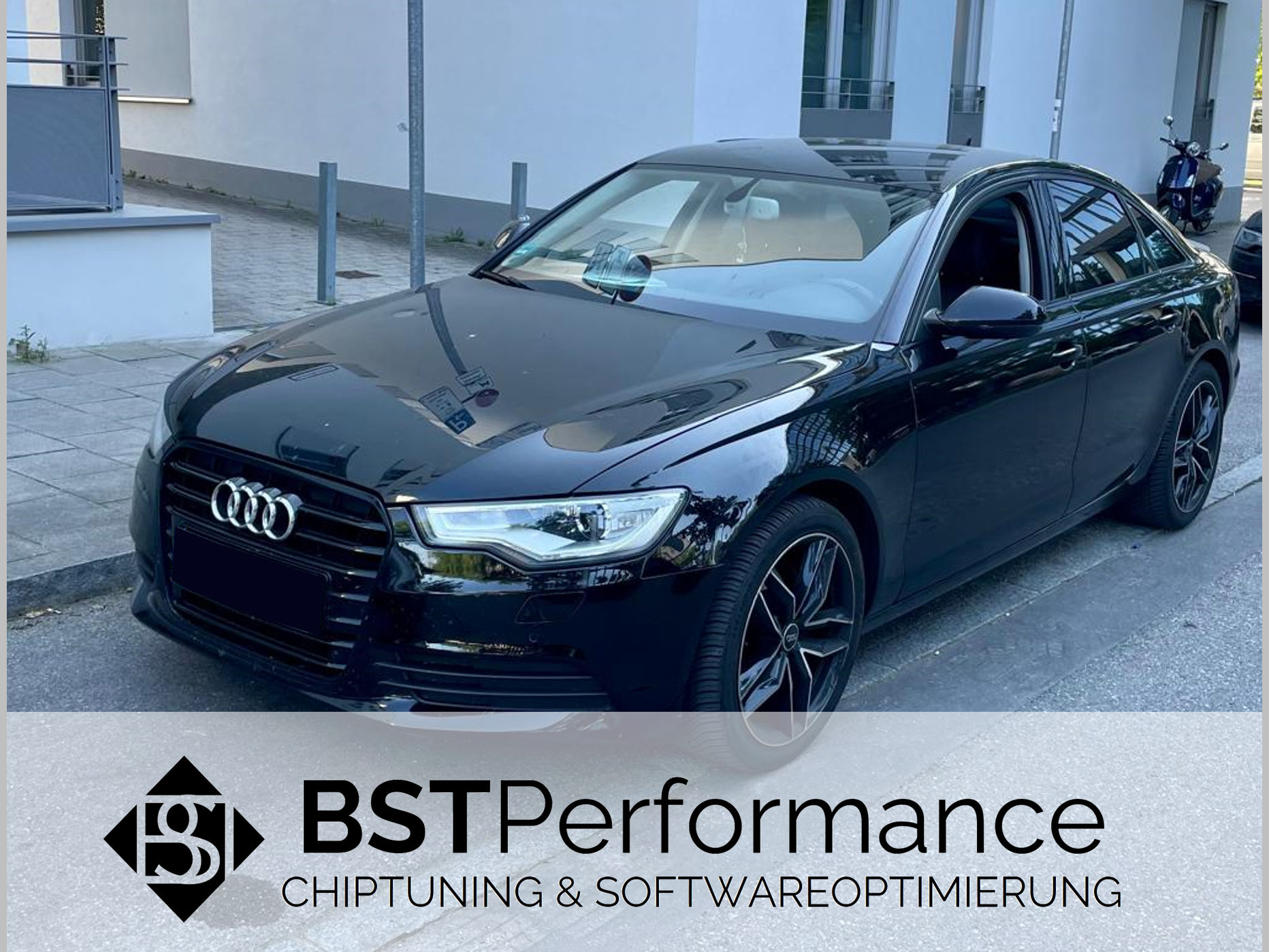 Audi A6 C7; Chiptuning München; Leistungssteigerung; Stage 1; SCR- /Harnstoff- / NOX / AGR Ventil / DPF Deaktivierung; Start-Stop Off