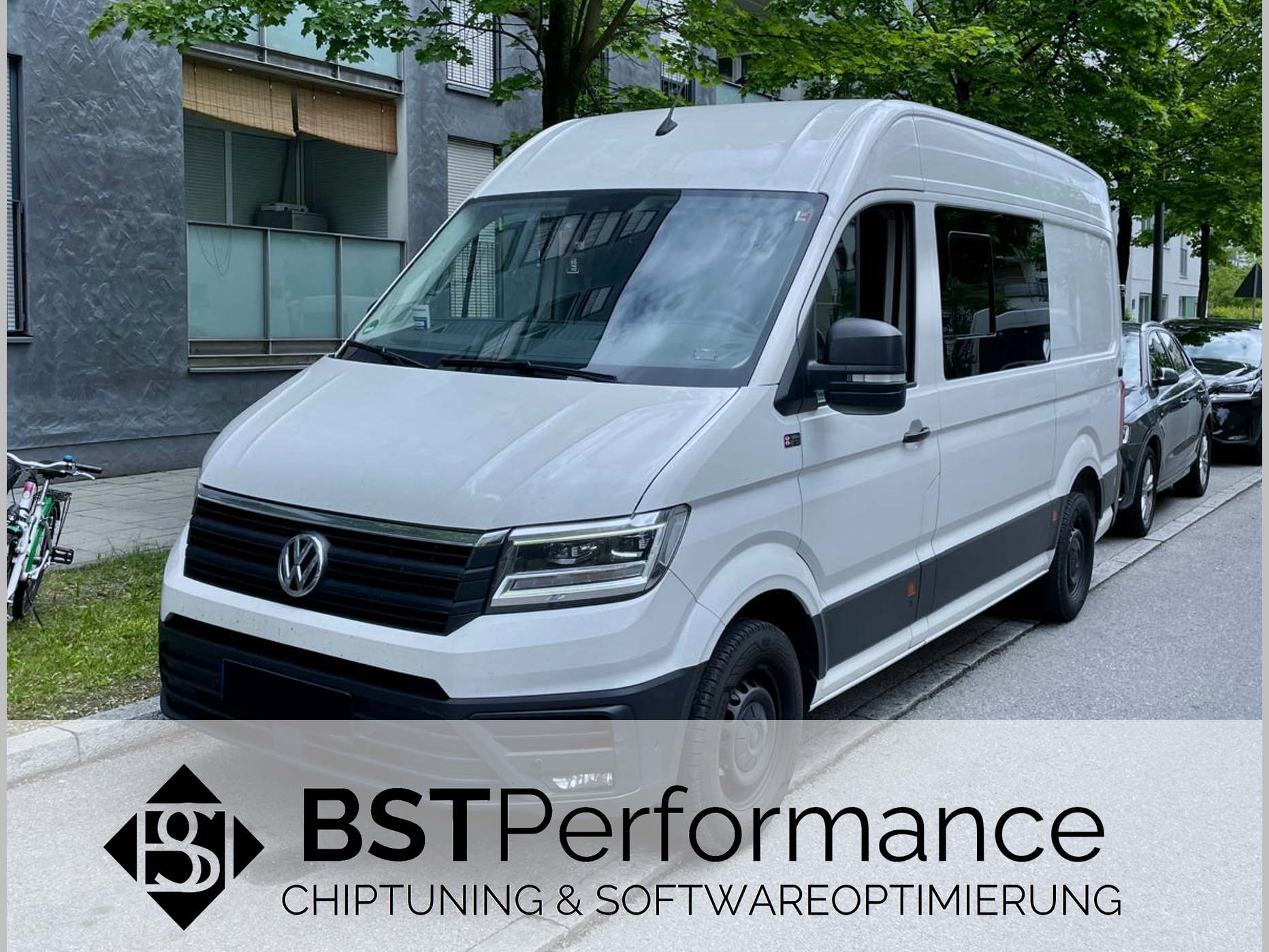 Volkswagen Crafter; Chiptuning München; Leistungssteigerung; Stage 1; SCR- / Harnstoff- / NOX / AGR Ventil / DPF Deaktivierung; Start-Stop Off