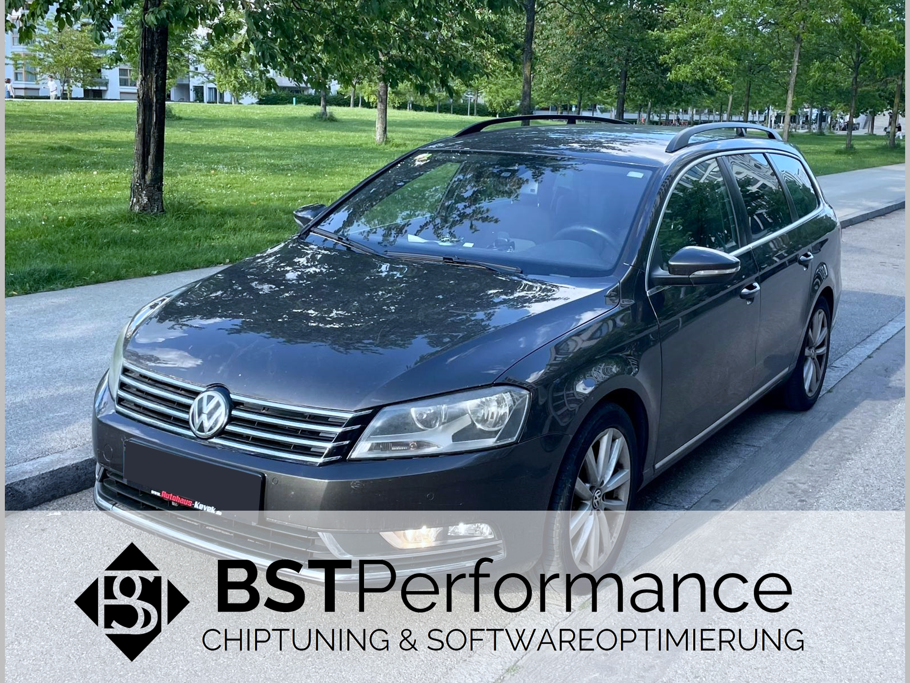 Volkswagen Passat B7; Chiptuning München; Leistungssteigerung; Stage 1; SCR- / Harnstoff- / NOX Off / AGR Off / DPF Deaktivierung; Start-Stop Off