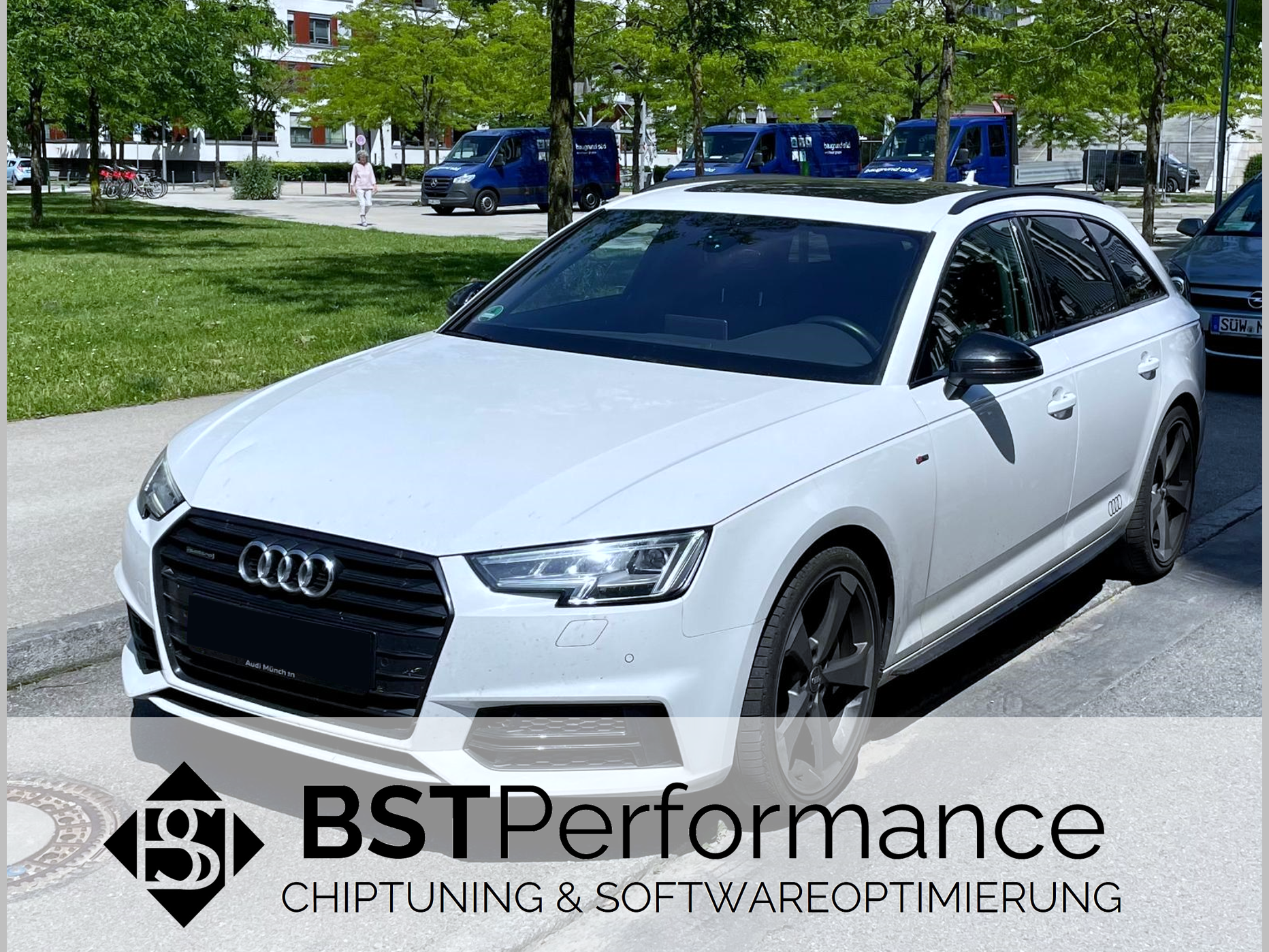 Audi A6; Chiptuning München; Leistungssteigerung; Stage 1; SCR Off / AGR Off / DPF Deaktivierung; Start-Stop Off