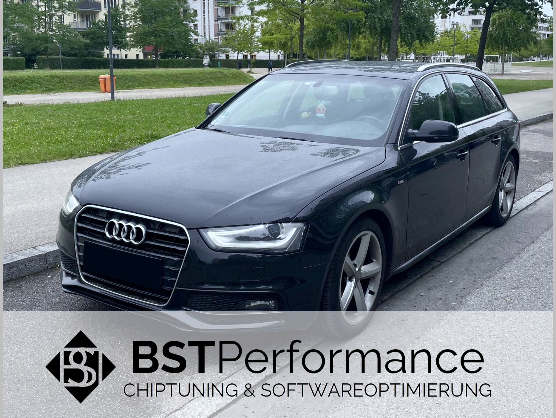 Audi A4; Chiptuning München; Leistungssteigerung; Stage 1; SCR Off / AGR Off / DPF Deaktivierung; Start-Stop Off